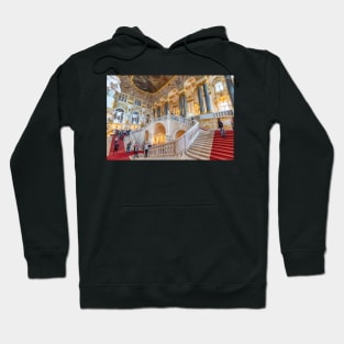 Hermitage Russian state museum in Saint Petersburg, Russia Hoodie